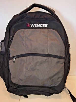 NEW WITHOUT TAGS - Wenger Swiss Gear Backpack - Blk & Gray