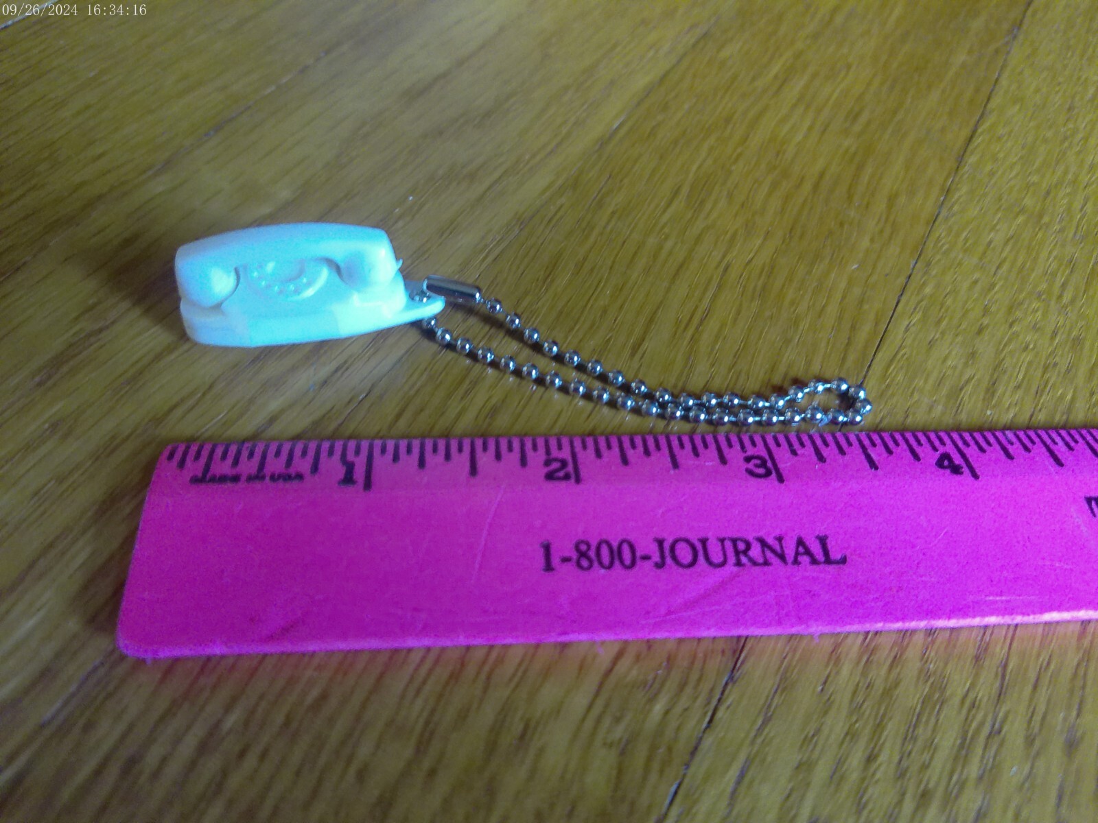 Princess Reyring Vtg Miniature Princess Telephone Key Ring Rotary Dial Keychain ...