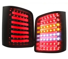 LED Heckleuchten Rückleuchten für VW T5 mit Flügeltüren Bj. 03-15 Schwarz-Smoke LED Heckleuchten Rückleuchten für VW T5 mit Flügeltüren Bj. 03-15 Schwarz-Smoke