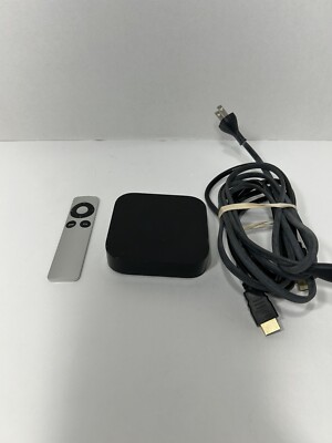 Apple TV (3rd Generation) 1080P Media Streaming Player Model A1469 With Remote