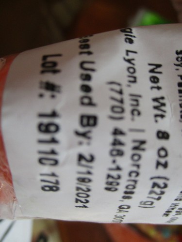 Jelly Belly cone Bags total of 5 bags 4.25 and one orange slice 8 ounce - Picture 5 of 5