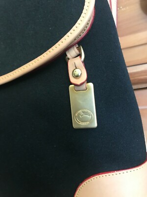 New VTG Dooney & Bourke Black Cabriolet & Leather Duck  display picture 2