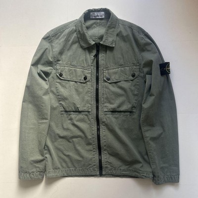 Brand new and unused stone island over shirt Green | eBay