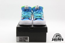 Nike Blazer Low sacai KAWS Neptune Blue Size 11 DM7901-400 DS OG Box