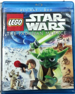 LEGO Star Wars The Padawan Menace Blu-ray 2011 Yoda R2-D2 C-3PO *BLU-RAY ONLY*
