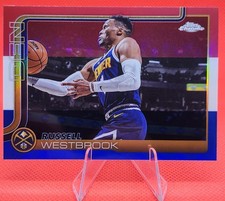 2025-26 Topps Chrome - Russell Westbrook #15 Red White & Blue