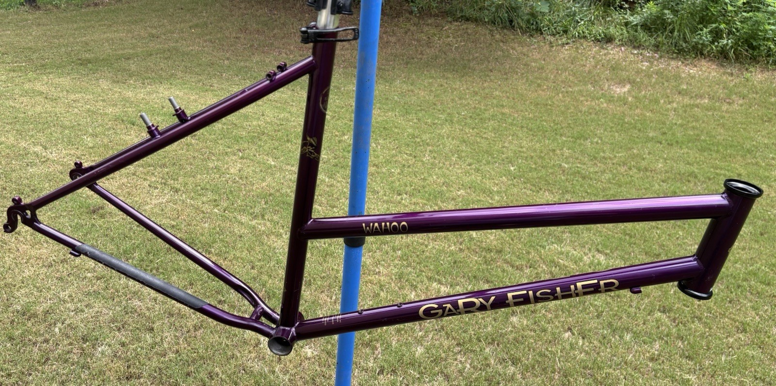 Gary Fisher Wahoo Vintage Purple Mountain Bike Frame with Parts Step Through