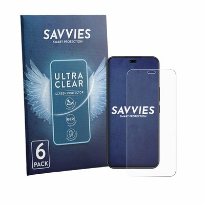 6x Schutzfolie für Honor 400 Pro Display Schutz Folie