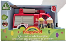ELC FIRE Engine TRUCK Lights and Sounds Happyland Pretend & Play Preschool Toy