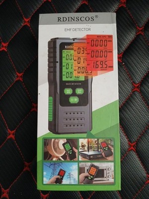 EMF Detector 3-in-1 Electromagnetic Radiation Meter RDINSCOS brand, Model RD630