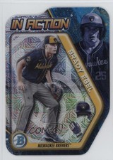 2025 Bowman Draft In Action Mega Box Mojo Refractor Brady Ebel #BIA-20 6q5