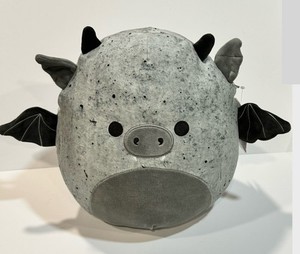 SQUISHMALLOW Gio plush toy gargoyle bat with wings NWT  kellytoy jazwares hallow