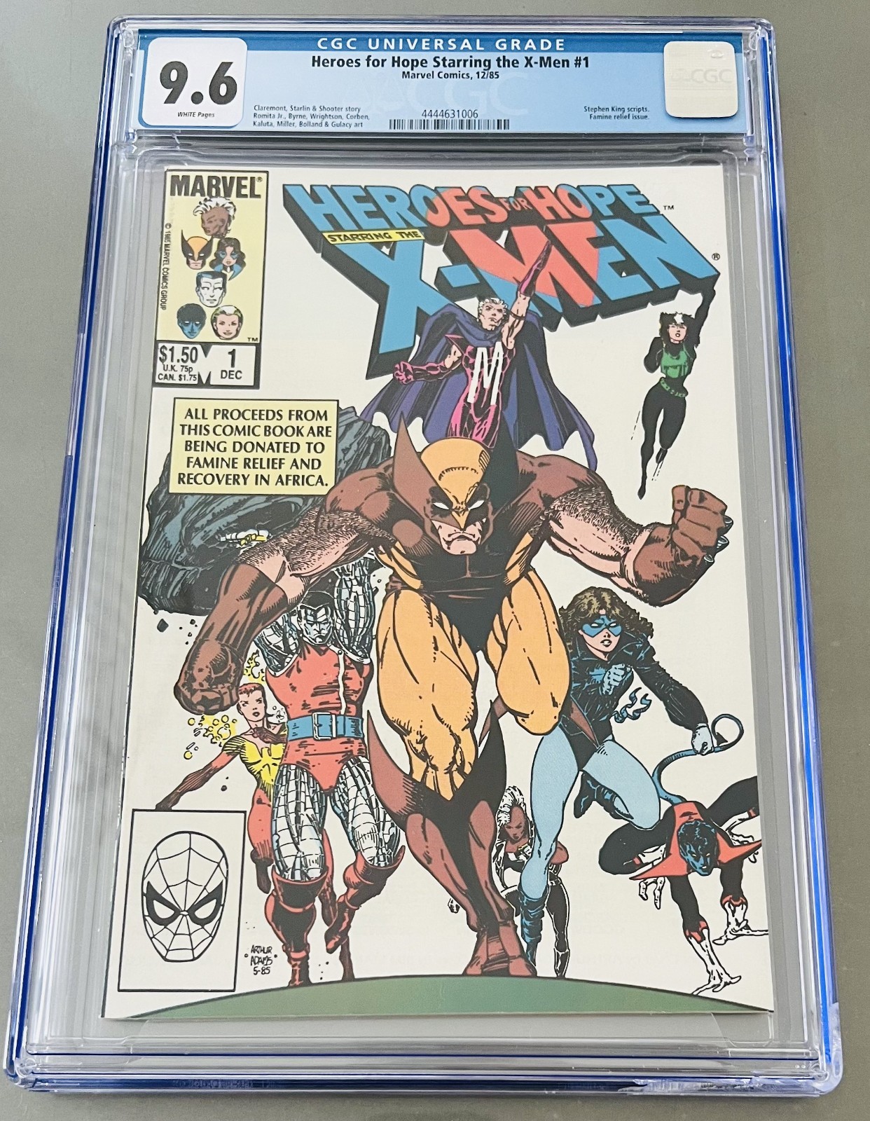 Heroes For Hope Starring The X-Men #1 Value - GoCollect
