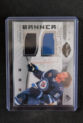 22-23 UD SP Game Used-2022 Nhl All-Star Game Jersey-Banner Relics Kyle Connor