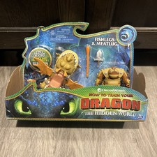 How to Train Your Dragon Hidden World Fishlegs  Meatlug New