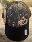 Caterpillar CAT Equipment Vintage Realtree Block Camouflage Mesh Cap/Hat — photo 1