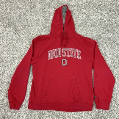 Ohio State Buckeyes Hoodie Men XL Red Sweatshirt NCAA Football Colosseum College
