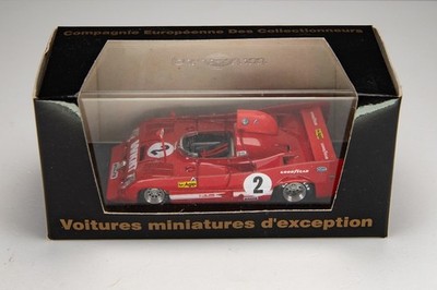Brumm S01/16 Alfa Romeo 33TT12 WKRT #2 Jaques Lafitte 1000 km de Monza 1975 1:43