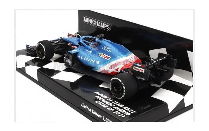 MINICHAMPS 417212114 ALPINE - F1 A521 RENAULT E-TECH 20B TEAM ALPINE N 14 3rd QA - Immagine 2 di 2