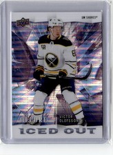 2020-21 Upper Deck Allure #IO-4 Victor Olofsson Iced Out Red