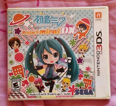 Hatsune Miku: Project Mirai DX with box manual and AR cards