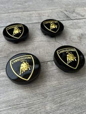 NEW Lamborghini HURACAN URUS Aventador Bull Center Cap Hub Cap Set (4) 470601147
