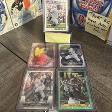 2022/23 Bowman/topps Chrome Oscar Colas Rookie Lot Of 5 /299 /100 /299 /99