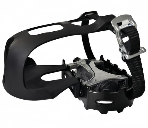YBEKI Pro-Grade Spin Bike Pedals with Toe Clips & 4D Adjustable Straps - 9/16... - Picture 7 of 7
