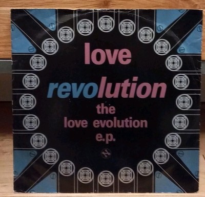 Love Revolution - Love Evolution EP (UK vinyl 12'') 1992, garage, house