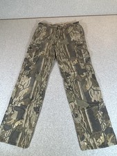 Vintage Camo Pants Mens Small Baggy Cargo Hunting Streetwear 90s Skater 30x32