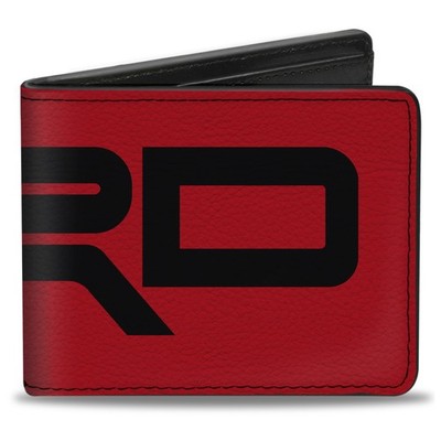 Bi-Fold Wallet Toyota Racing Development TRD Logo Stretch Red/Black (US IMPORT)