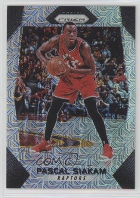 2017-18 Panini Prizm Mojo Prizm 17/25 Pascal Siakam #34 x8a