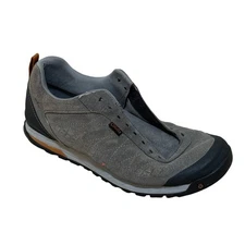 Oboz Shoes Men 13 Gray Bozeman Low Top Hiking Suede Casual Comfort Walking