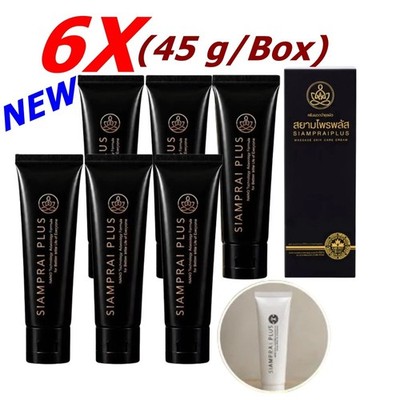 6X Siam Prai Plus Pain Relief Massage Cream Cool Herbal Reduce Pain Aches Regula