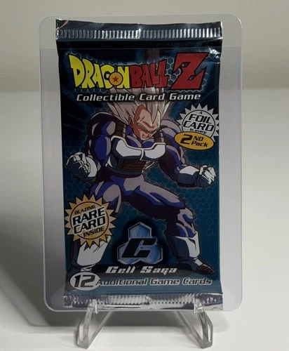 2001 SCORE Dragon Ball Z CCG Cell Saga Factory Sealed Booster Pack DBZ