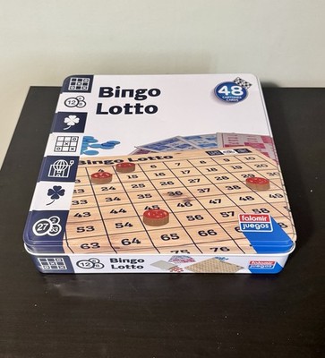 Bingo Lot Spiel in Blechverpackung - Wie Neu