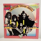 Vintage Kiss Hotter Than Hell 12" Black Vinyl LP 1974 Japan Casablanca Rock