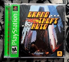 Grand Theft Auto (PlayStation 1, 1997) Greatest Hits GTA