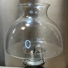 Set 2 Vintage Black & Floral Kaadan LTD 1980 Kerosene Oil Lamps Lanterns w/Globe — photo 7
