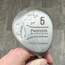 Pinseeker By H.Bird & Son Tour Classic 5-Wood 21° Titanium Alloy RH Silver