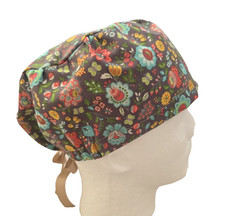 Euro Scrub/Surgical cap Women's Handmade NEW