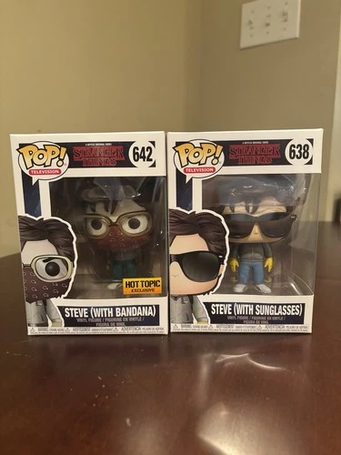Stranger Things Steve Harrington Exclusive Funko Pop Figures