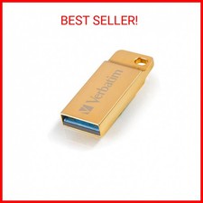 Verbatim 32GB Metal Executive USB 3.0 Flash Drive - Gold - 99105