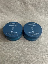 2 Pack of Harry's TEXTURIZING HAIR PUTTY 2.5oz Flexible Hold Matte Finish