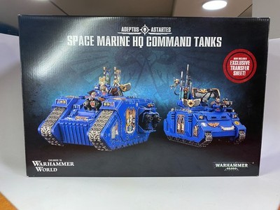 Warhammer 40k Space Marines HQ Command Tanks Brand NEW Warhammer