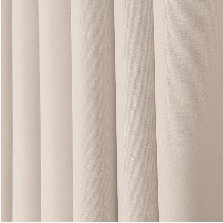 Dreamscene Eyelet Blackout Curtains Stone W 228cm L 228cm W 90inch x L 90 inch - Image 4 of 4