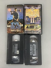 Army of Darkness Evil Dead 1 2 VHS Tapes