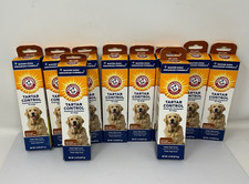 Arm  Hammer Tartar Control Enzymatic Toothpaste for Dogs Beef Flavor 10 Pack
