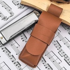 Portable Harmonica Pouches For Musicians Waterproofed Slimming Travel Friendly