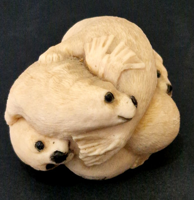 Border Fine Arts Seals Figur Judy Boyt 1982 BFA Scotland Wildlife Skulptur
